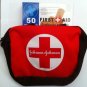 Johnson&Johnson First Aid Kit Bag Comes With Pack Of 50 Assorted Sized Bandages!