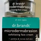 Dr Brandt microdermabrasion exfoliating cream 1.7 oz