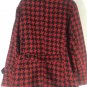 I. B. Diffusion Women's Red & Black Coat