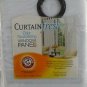 Arm and Hammer Fresh Odor Neutralizing Window Panel 59x63 White 1 Curtain NWT