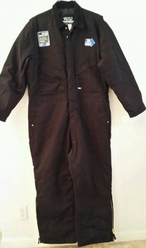 Walls Work Wear 2X - Large Regular Chest 50-52 Color Black.