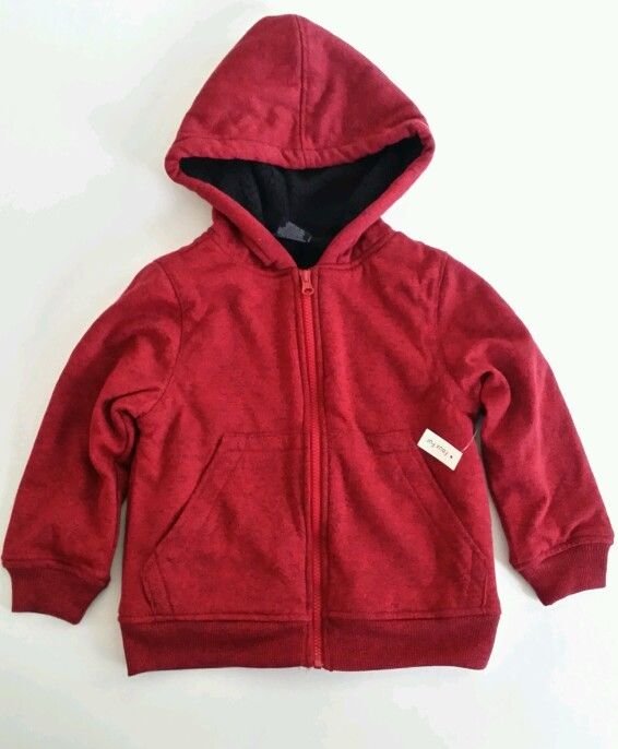 Faded Glory Faux Fur Fleece Lined Kids Jacket