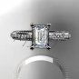 Platinum diamond unique engagement ring, wedding ring ADER113