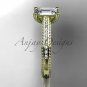 14kt yellow gold diamond unique engagement ring, wedding ring ADER113