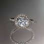 14kt rose gold diamond unique engagement ring, wedding ring ADER106