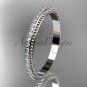 14kt white gold diamond wedding ring, engagement ring, wedding band ADER86B