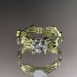 14kt yellow gold diamond leaf and vine wedding ring,engagement ring ADLR58