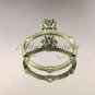 14k yellow gold diamond wedding ring, engagement ring with Moissanite center stone ADLR38