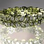 14k yellow gold diamond vine and leaf wedding ring, engagement ring, wedding band ADLR36