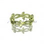 14k yellow gold leaf and vine wedding ring, engagement ring ADLR19C
