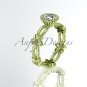 14k yellow gold diamond leaf and vine wedding ring,engagement ring ADLR19D