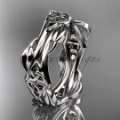 Platinum celtic knot wedding band CT7354G