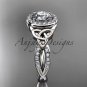 Platinum diamond celtic trinity knot wedding ring, engagement ring CT7127
