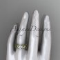 14kt yellow gold diamond celtic trinity knot wedding ring, engagement ring CT7270