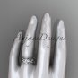 Platinum diamond celtic trinity knot wedding ring, engagement ring CT7270