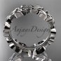 Platinum celtic trinity knot wedding band, engagement ring CT7316B