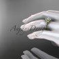 14kt yellow gold diamond celtic trinity knot wedding ring, engagement ring CT7317