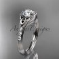 Platinum diamond celtic trinity knot wedding ring, engagement ring CT7333