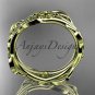 14kt yellow gold celtic trinity knot wedding band, engagement ring CT7354G