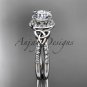 Platinum diamond celtic trinity knot wedding ring, engagement ring CT7373