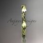 14k yellow gold engagement ring, wedding band ADLR178B