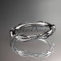 Platinum engagement ring, wedding band ADLR178B