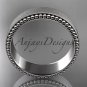 Platinum matte finish classic wedding band, engagement ring ADLR380G
