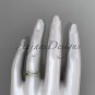 14kt yellow gold classic wedding band, engagement ring ADLR384G