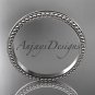 Platinum classic wedding band, engagement ring ADLR384G