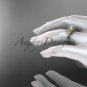 14k yellow gold diamond engagement ring with a Forever One Moissanite center stone ADLR377