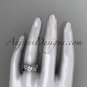 Platinum diamond floral,leaf and vine wedding ring, engagement ring ADLR253