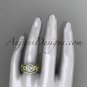 14kt yellow gold diamond unique engagement set wedding set ADLR300