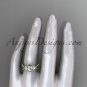 Unique 14kt yellow gold diamond wedding ring, engagement ring ADLR318