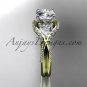 Unique 14kt yellow gold diamond wedding ring, engagement ring ADLR319