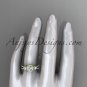 14kt yellow gold diamond engagement ring,wedding band ADLR321