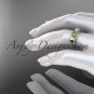14kt yellow gold diamond leaf and vine wedding ring, engagement ring ADLR331
