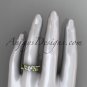 14kt yellow gold diamond leaf and vine wedding ring, engagement ring ADLR331