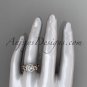 14kt pink gold diamond unique engagement ring,wedding ring ADLR327