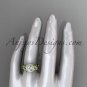 14kt yellow gold diamond unique engagement ring,wedding ring ADLR327