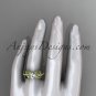 14kt yellow gold diamond leaf and vine wedding ring,engagement ring ADLR329