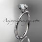 Platinum diamond unique engagement ring,wedding ring ADER145