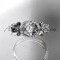 platinum diamond unique engagement ring,wedding ring ADER155