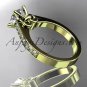 14kt yellow gold diamond unique engagement ring,wedding ring ADER134