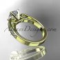14kt yellow gold diamond unique engagement ring,wedding ring ADER142