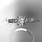 platinum diamond unique engagement ring,wedding ring ADER142
