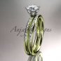 14kt yellow gold diamond unique engagement ring,wedding ring ADER145S