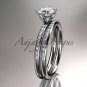 platinum diamond unique engagement ring,wedding ring ADER145S