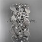 Platinum diamond butterfly, leaf and vine wedding ring, engagement ring ADLR262
