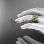 14kt yellow gold diamond leaf and vine, floral wedding ring, engagement ring ADLR242B