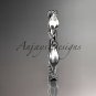 14k white gold wedding ring,engagement ring,wedding band ADLR178B